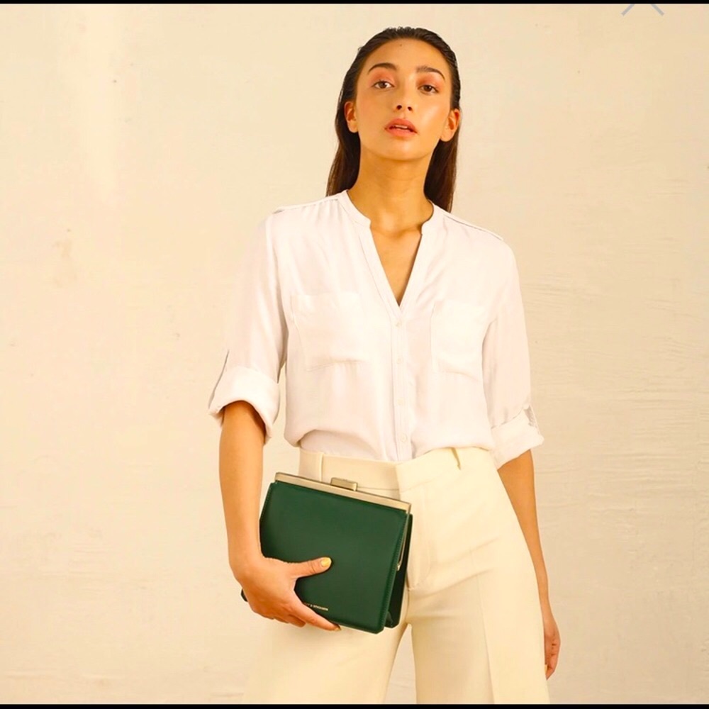 Tammy & Benjamin dark green bag （new）